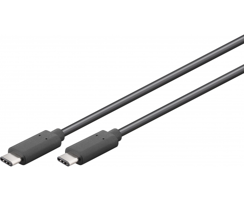 Goobay USB 3.1 Gen 1 0.5 m cable USB 0,5 m USB 3.2 Gen 1 (3.1 Gen 1) USB C Negro