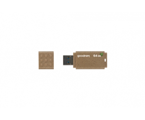 Goodram UME3 Eco Friendly unidad flash USB 64 GB USB tipo A 3.2 Gen 1 (3.1 Gen 1) Marrón