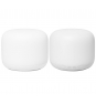 Google Nest Wifi Router and Point 2-pack router inalámbrico Gigabit Ethernet Doble banda (2,4 GHz / 5 GHz) Blanco