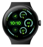 Google Pixel Watch 3 AMOLED 45 mm Digital Pantalla táctil Negro Wifi GPS (satélite)