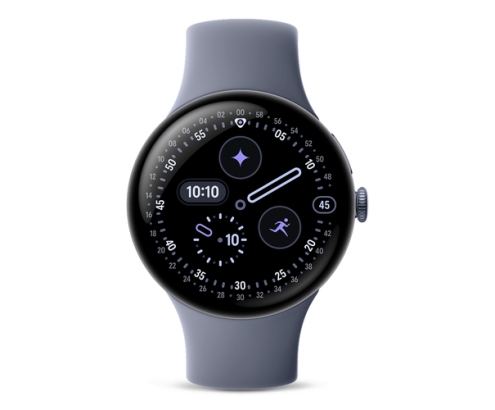 Google Pixel Watch 4 AMOLED 45 mm Digital Pantalla táctil Azul Wifi GPS (satélite)