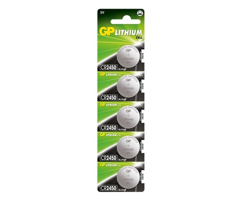 GP Batteries Lithium Cell CR2450 pila doméstica Batería de un solo uso Litio