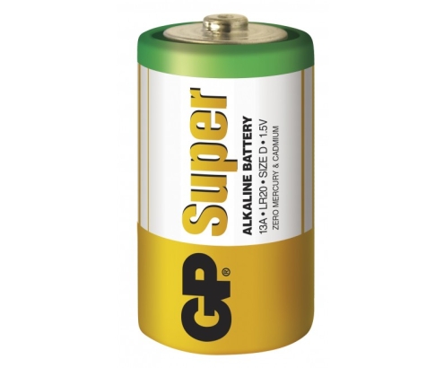 GP Batteries Super Alkaline 5501 pila doméstica Batería de un solo uso D Alcalino