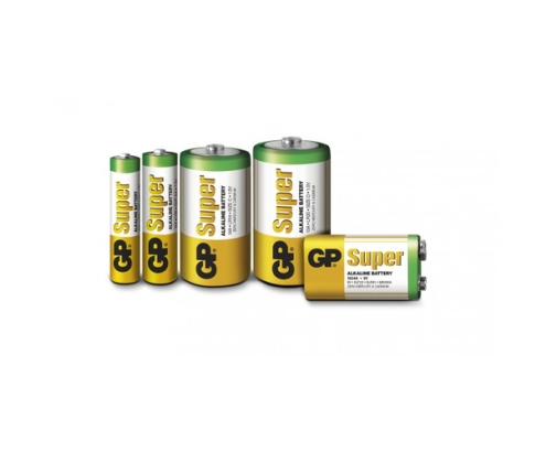GP Batteries Super Alkaline 5501 pila doméstica Batería de un solo uso D Alcalino