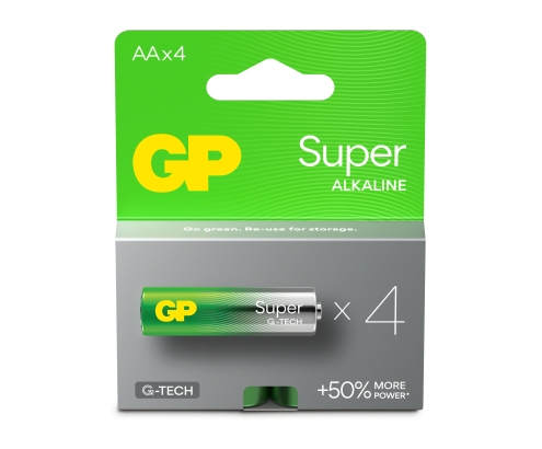 GP Batteries Super Alkaline GP15A Batería de un solo uso AA, LR06 Alcalino