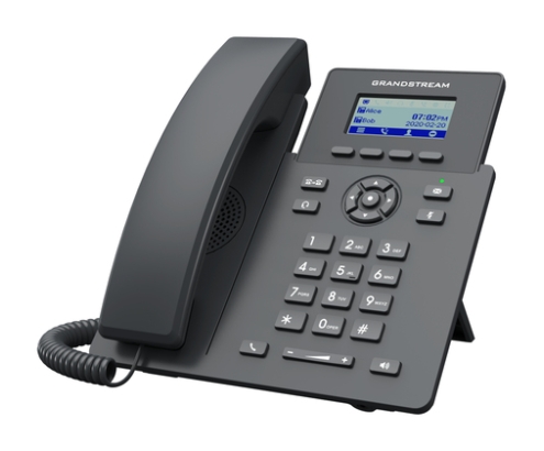 Grandstream Networks GRP2601P teléfono IP Negro 2 líneas LCD