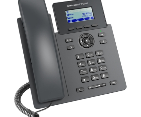 Grandstream Networks GRP2601P teléfono IP Negro 2 líneas LCD