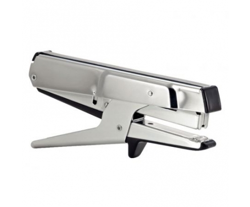 GRAPADORA DE TENAZA ESSELTE PETRUS 221 CARGA SUPERIOR GRAPA HASTA 20 HOJAS INCLUYE DISPOSITIVO SEGURIDAD CROMADO 44757