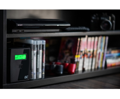 Green Cell UPS05 sistema de alimentación ininterrumpida (UPS) Línea interactiva 3 kVA 1200 W 5 salidas AC