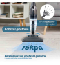 Grunkel ASP-EASY aspiradora de pie y escoba eléctrica Aspiradora escoba Corriente alterna Secar HEPA Sin bolsa 0,95 L 600 W Azul