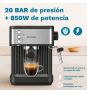 Grunkel CAFPRESSO-20AROMA cafetera eléctrica Semi-automática Máquina espresso 1,8 L