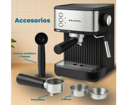 Grunkel CAFPRESSO-20AROMA cafetera eléctrica Semi-automática Máquina espresso 1,8 L