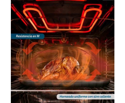 Grunkel HR-28SILVER horno tostador 28 L 1600 W Acero inoxidable