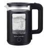Grunkel HV-18CWPNG tetera eléctrica 1,8 L 1500 W Negro, Transparente