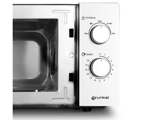 Grunkel MW-20INOX microondas Acero inoxidable Microondas combinado Encimera 20 L 700 W