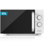 Grunkel MW-25EASY microondas Blanco Solo microondas Encimera 25 L 850 W