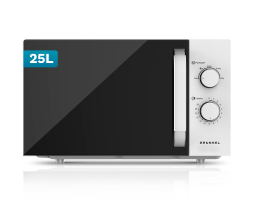 Grunkel MW-25EASY microondas Blanco Solo microondas Encimera 25 L 850 W