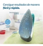 Grunkel PLV-900 plancha Plancha vapor-seco Suela antiadherente 900 W Blanco, Azul