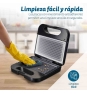 Grunkel SAN-GRILLNG sandwichera 750 W Acero inoxidable