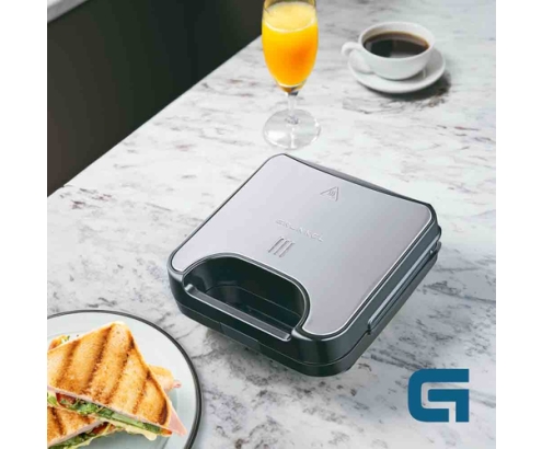 Grunkel SAN-GRILLNG sandwichera 750 W Acero inoxidable