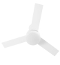 Grunkel SKYECO-52 ventilador Blanco, Madera