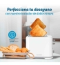Grunkel TSB-EASYTOAST tostadora 6 2 rebanada(s) 870 W Blanco