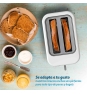 Grunkel TSB-EASYTOAST tostadora 6 2 rebanada(s) 870 W Blanco