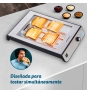 Grunkel TSP-INOX tostadora 6 4 rebanada(s) 600 W Acero inoxidable