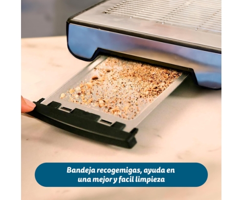 Grunkel TSP-INOX tostadora 6 4 rebanada(s) 600 W Acero inoxidable
