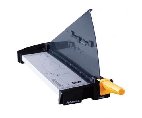 GUILLOTINA FELLOWES FUSION A4 CUCHILLA ENCAPSULADA CORTES EN ANGULO PRENSADOR DE PAPEL 5410801