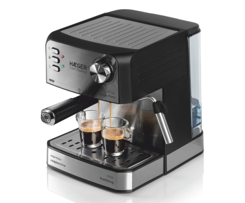 Haeger CM-85B.011A cafetera eléctrica Semi-automática Máquina espresso 1,6 L