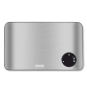 Haeger KS-DIG.012A báscula de cocina Acero inoxidable Encimera Rectángulo Báscula electrónica de cocina