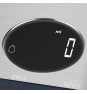 Haeger KS-DIG.012A báscula de cocina Acero inoxidable Encimera Rectángulo Báscula electrónica de cocina