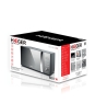 Haeger MW-80B.008A microondas Plata Solo microondas Encimera 26 L 800 W
