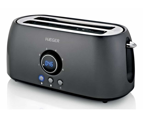 Haeger TO-14D.013A tostadora 6 1400 W Negro
