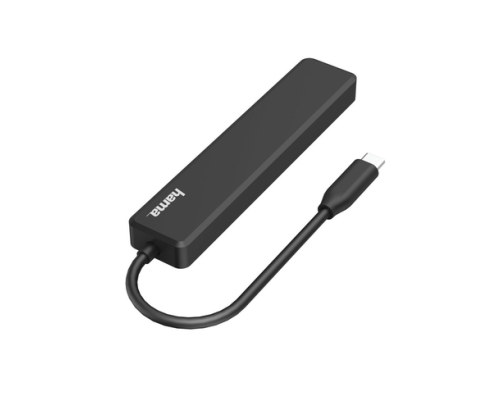 Hama 00200117 base para portátil y replicador de puertos USB 2.0 Negro