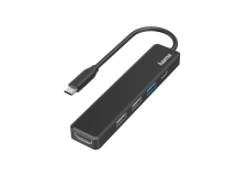 Hama 00200117 base para portátil y replicador de puertos USB 2.0 Negr...