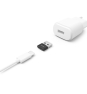 Hama 00201532 cambiador de género para cable USB C USB A Negro
