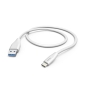 Hama 00201596 cable USB USB 2.0 1,5 m USB A USB C Blanco