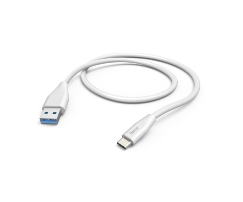 Hama 00201596 cable USB USB 2.0 1,5 m USB A USB C Blanco