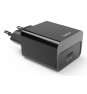 Hama 00201959 cargador de dispositivo móvil Auriculares, Batería portátil, Smartphone, Tableta Negro Corriente alterna Carga rápida Interior