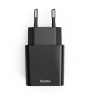 Hama 00201959 cargador de dispositivo móvil Auriculares, Batería portátil, Smartphone, Tableta Negro Corriente alterna Carga rápida Interior