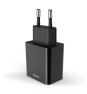 Hama 00201959 cargador de dispositivo móvil Auriculares, Batería portátil, Smartphone, Tableta Negro Corriente alterna Carga rápida Interior