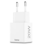 Hama 00201991 cargador de dispositivo móvil Auriculares, Batería portátil, Smartphone, Tableta Blanco Corriente alterna Carga rápida Interior