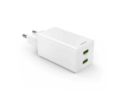 Hama 00201994 cargador de dispositivo móvil Portátil, Smartphone, Tableta Blanco Corriente alterna Carga rápida Interior