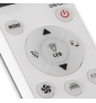 Hama 00221040 mando a distancia IR inalámbrico Aire Acondicionado Botones