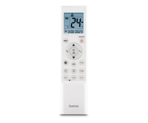 Hama 00221040 mando a distancia IR inalámbrico Aire Acondicionado Botones