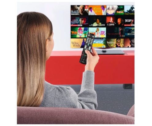 Hama 00221060 mando a distancia IR inalámbrico TV Botones