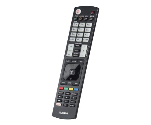 Hama 00221061 mando a distancia IR inalámbrico TV Botones