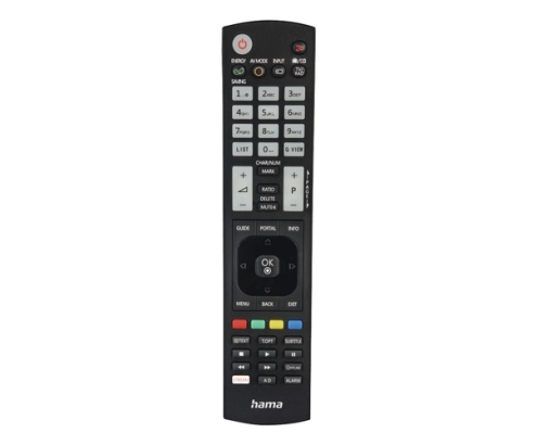 Hama 00221061 mando a distancia IR inalámbrico TV Botones